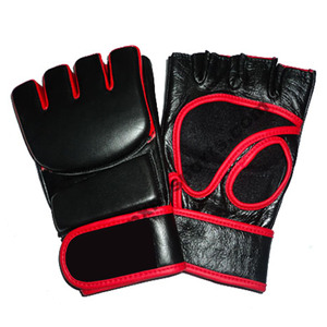 MMA กระเป๋าหนังใส่นวม Glovse,กระเป๋าซ้อมเตะต่อยมวยไทยนวมครึ่ง - Product Image 1