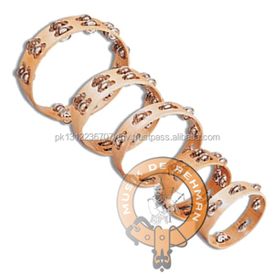 Pandereta de Madera Nueva, Instrumento Musical de Madera de Alta Calidad, Fabricante de Sonidos, Panderos de Madera Promocionales - Product Image 1