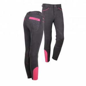 กางเกงกีฬาไนลอนพิมพ์ลายโลโก้ได้ตามต้องการแผ่นรองเข่าทำจากซิลิกอน - Product Image 1