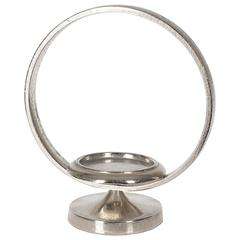 Omkaar เชิงเทียนคริสตัลสีเงินสำหรับงานแต่งงานทำด้วยมือ, เชิงเทียนคริสตัลหรูหรา T-Light งานกลางวันพิเศษของคุณ - Product Image 2