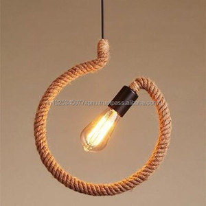 Lampe à suspension en fil de métal noir Lampe à suspension en fil noir Lustre élégant pour la décoration intérieure - Product Image 5