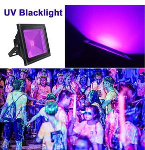 IP65-Waterproof Đèn <span class=keywords><strong>LED</strong></span> UV <span class=keywords><strong>50W</strong></span> (85V-265V AC) Cho Bữa Tiệc Đen - Product Image 2