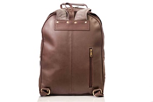 กระเป๋าเป้สะพายหลังแล็ปท็อปหนังแท้อเนกประสงค์ใช้ได้ทั้งชายและหญิงกันน้ำกรอบภายนอกมีที่ชาร์จ USB ได้ทันสมัย - Product Image 2