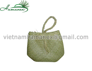 Wholesale Eco-Friendly Stylish <b>Straw</b> Handbag Sustainable Fashionable Handmade <b>Tote</b> <b>Bag</b> Women Vietnam Custom Logo - Product Image 5