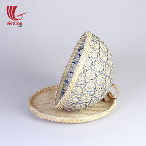 ฝาครอบอาหารไม้ไผ่เวียดนาม/ถาดอาหารมีฝาปิด ขายส่ง - Product Image 5