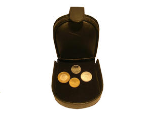 กระเป๋าใส่เหรียญสำหรับเด็กทำจากหนัง,กระเป๋าใส่เหรียญหนังแบบเฉพาะสีแทน - Product Image 3