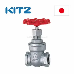 Low temperature valve with pressure gauge KITZ BALL VALVE for industrial use JP KITZ Stainless Steel standard globe valve 1717