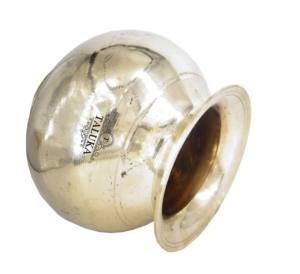 Pot en laiton Lota indien pour Puja Kalash, vaisselle à boire, usage de mariage, 600 ml, décoratif et attrayant pour le temple - Product Image 4