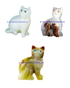 Gato Tallado en Ónix - Product Image 1