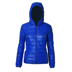 แจ็คเก็ตมีฮู้ดสำหรับเด็กผู้หญิง,เสื้อโค้ทขนเป็ดเนื้อผ้าบางเบาสำหรับใส่ให้ความอบอุ่นในฤดูหนาว - Product Image 2