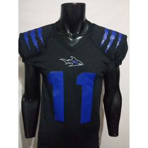 Uniformes de Fútbol Americano Personalizados 2024 de Alta Calidad, Transpirables y Antibacterianos para Adultos, Jersey Sublimado con Diseño de Bandera - Product Image 5
