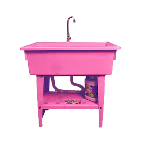 Pas cher prix en plastique <span class=keywords><strong>bleu</strong></span> <span class=keywords><strong>lavabo</strong></span> - Product Image 1