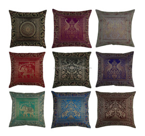 Online Supplier <b>Sofa</b> Silk Cushion <b>Covers</b> - Product Image 2