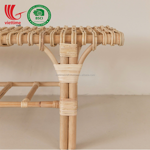 Banc en rotin de style classique, vente en gros, fabriqué au Vietnam - Product Image 2