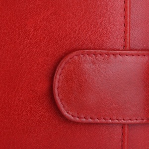 Elegant <b>Red</b> Leather RFID Hand <b>Purse</b> Clutch Bag for Women Stylish Evening Wallet for Party and Daily Use Available For Sale - Product Image 3