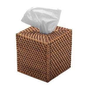 2024 nouveau Design décoratif fil métallique carré boîte à mouchoirs couverture améliorée préparation pour la maison ou le bureau - Product Image 3