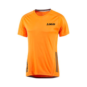 Ropa de verano de ajuste seco a granel al por mayor gimnasio deporte T camisa para los hombres - Product Image 3