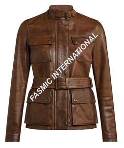 เสื้อแจ็กเก็ตหนังขี่มอเตอร์ไซค์กันลมทำจากผ้าไหมลายสก็อตสีเหลืองน้ำเข้ารูปสำหรับฤดูหนาว - Product Image 5