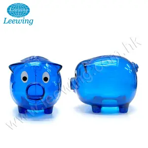 Promotie-item Aangepaste Geld Besparen Box Plastic Piggy