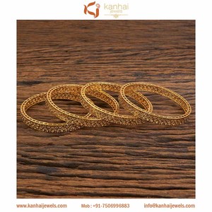 Chapado en oro clásico brazaletes en joyería de moda de oro 17960 - Product Image 2