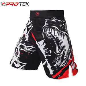 Pantalones cortos de tabla MMA para hombre personalizados OEM, ropa de lucha sublimada cómoda para artes marciales - Product Image 2