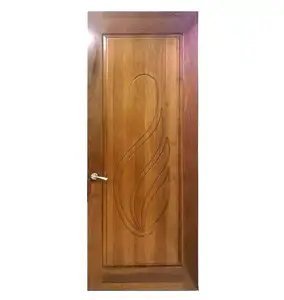 Miglior premium elegante swan design interno camera da letto porta in legno massello di lunga durata sostenibile porta mobili pronto tipo di stock