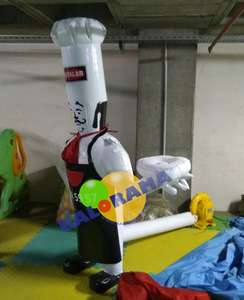 Globo publicitario inflable de 2m para cocinar, herramienta de marketing económica para exteriores - Product Image 4