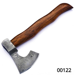 Personalizada martillo Forjado de acero de Damasco Viking Tomahawk - Product Image 4