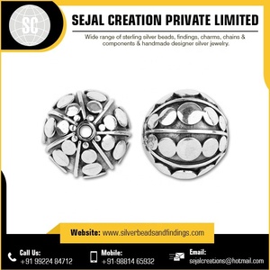 Perle en argent personnalisée | Perles en argent sterling 925 en gros - Product Image 4