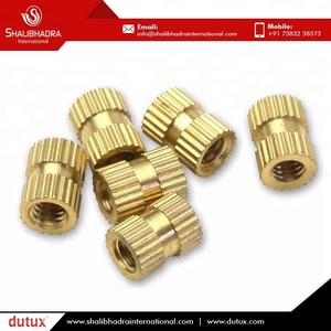 Nueva llegada M5 latón moleteado insertos tuerca sujetadores proveedor de la India en venta - Product Image 5