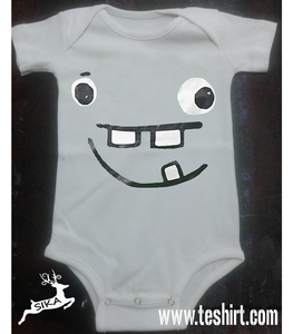 <b>Cute</b> Purple <b>Bear</b> Print Anti-bacterial Summer Baby Romper Short Sleeve Unisex Infant Bodysuit Soft Cotton O-Neck Snap Closure - Product Image 2