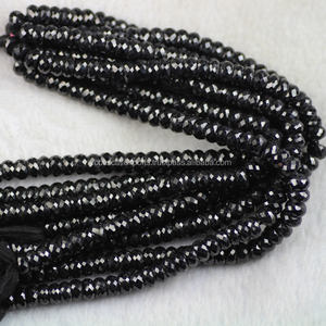 Cristaux naturels de guérison, Onyx noir, pierre précieuse, perles en vrac pour bricolage, Bracelet, collier, boucle d'oreille - Product Image 5