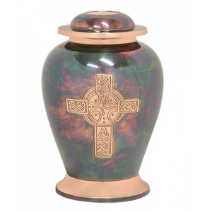 Meilleure vente d'urne de crémation pour cendres humaines, fournitures de funérailles uniques pour animaux de compagnie, urne en aluminium bon marché pour cendres commémoratives - Product Image 3