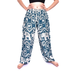 กางเกงฮาเร็มเอวยางยืด,กางเกงใส่ได้ทั้งชายและหญิง - Product Image 4