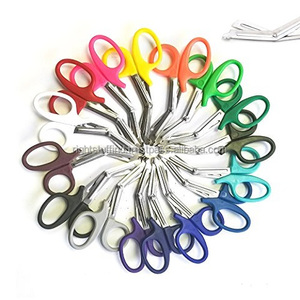 Ciseaux à bandage Chirurgical Medical Paramedic pièces d'instruments émoussées pointues d'outils de forceps - Product Image 3