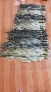 Raw Vietnamese Human Hair Extension 36 Inches Pre-Bonded <b>Wigs</b> Frontal <b>Braiding</b> Bleaching Kinky Waves Virgin Hair Aligned Cuticle - Product Image 4