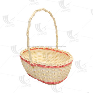 En rotin tissé à la main panier de fruits en gros - Product Image 4