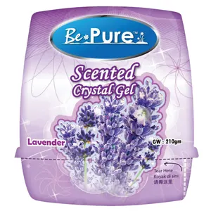 Malaysia Air Freshener Manufacturer Lavender Scented Crystal Gel