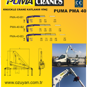 D'articulation camion grue PMA 40 - Product Image 3