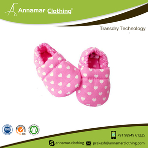 CPSC Certified Wholesale Soft Sole 100% Organic Cotton Baby Booties - Fleece Baby Booties Organic Cotton Baby Booties Supplier - Product Image 4
