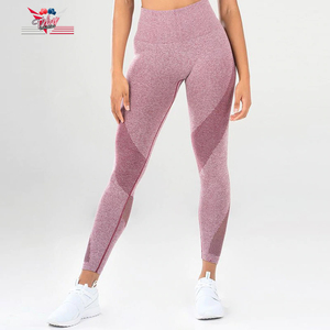 Leggings Deportivos para Mujer, Cintura Alta Elástica, Transpirables, con Inserciones de Malla Sexy, Leggings de Moda - Product Image 4