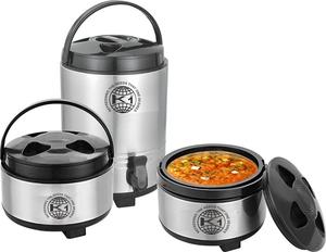 Cazuela de diseño de flores y olla de cocina, juego de utensilios de cocina de acero inoxidable, gran oferta - Product Image 1
