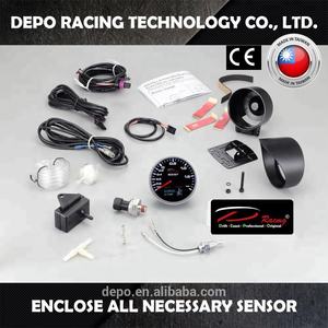 เกจวัดแรงดันน้ำมันเครื่อง 60 มม. 4in1 พร้อมจอ LCD แสดงแรงดันบูสต์ - Product Image 5