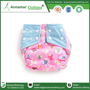 Couche-Culotte en tissu de Coton En Gros de Haute Qualité Bébé Couches En Tissu Imperméable - Product Image 3