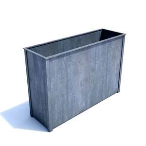 Classic Style Garden Head Planter Colorful Outdoor Flower Basket Wall Planter Dog Shape Floor Decoration Fencing Packed Carton - Product Image 4