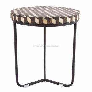 Mesa auxiliar de lujo moderna, Consola de madera de alta calidad, incrustaciones de hueso tradicionales para el hogar, oficina, Villa, entrada, dormitorio para uso en taller - Product Image 1