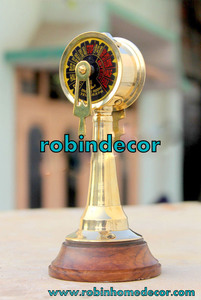 Barco náutico, sala de motores, telégrafo de latón marino, telégrafo Vintage coleccionable - Product Image 4