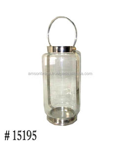 Linterna de vela colgante portátil de hierro, Mini linternas decorativas de Metal negro Vintage, portavelas hecho a mano coleccionable indio - Product Image 5