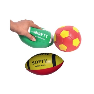 Pelota de rugby Softy Kids-Color personalizado y logotipo Equipo deportivo de tamaño personalizable para niños - Product Image 1