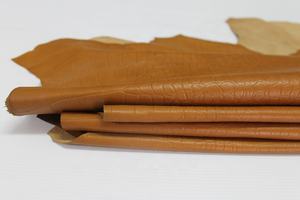 หนังจระเข้ผิวสีแทนลายนูนหนังนุ่ม | หนังเนื้อแกะนาปาหนังนุ่มคุณภาพดีที่สุดขายส่งแกะซ่อน - Product Image 4